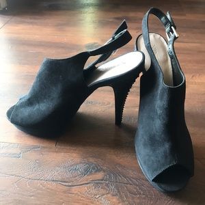 Nine & Co. Black Stud Heels